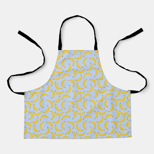Apron Children (61 x 51 cm) - Banana Pattern (Front)