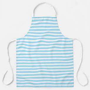 Apron Clearwater Stripe capri blue