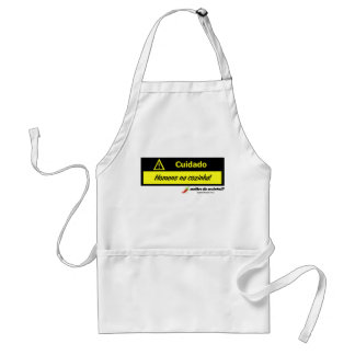 Apron: Cuidado_homens_na_cozinha Standard Apron