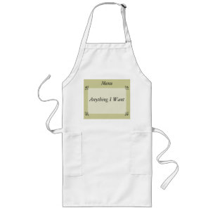 Apron - Customizable Menu