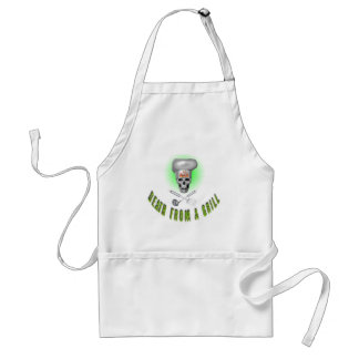 Apron Death from grill