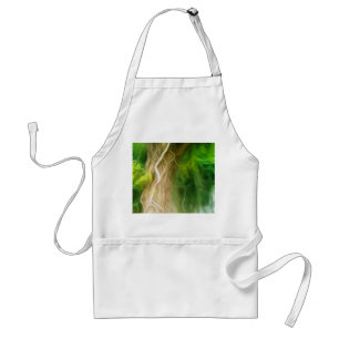 Apron Dream Light Green Tree