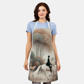 Apron Equestrian Elusive Fox Hunt