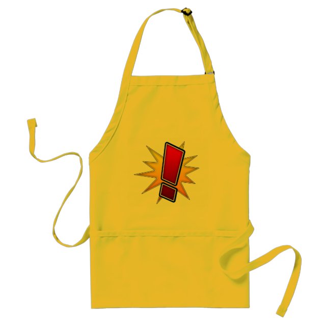 Apron ! Exclamation Mark ! (Front)