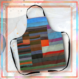 APRON - "Fire in the Evening" - Paul Klee