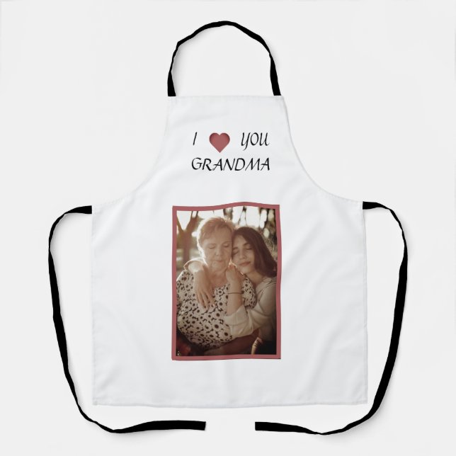 Apron for Grandma – Perfect for Cooking & Baking (Front)