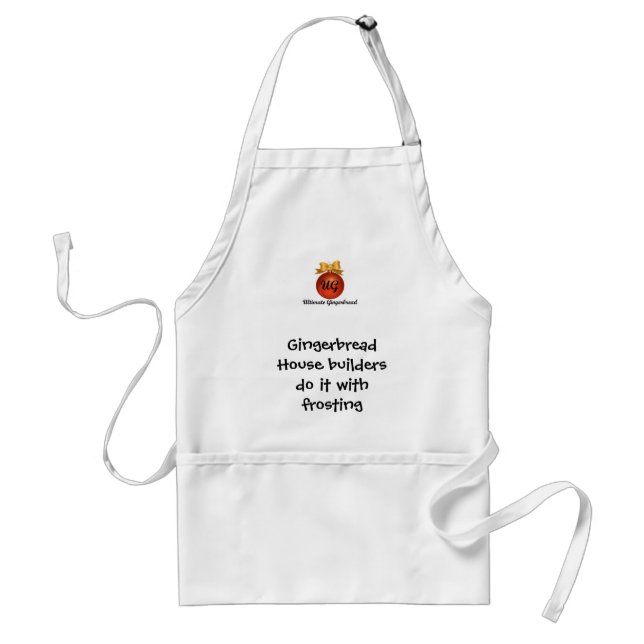 Apron - Gingerbread House builders (Front)