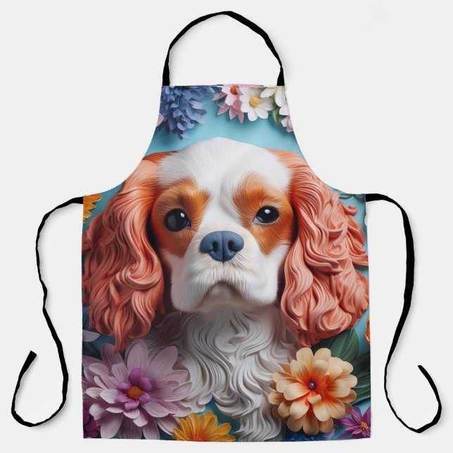 Apron - King Charles Spaniel (Front)