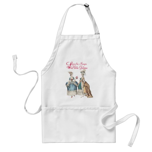 Apron Let Them Eat Cupcakes - Customised (Front)