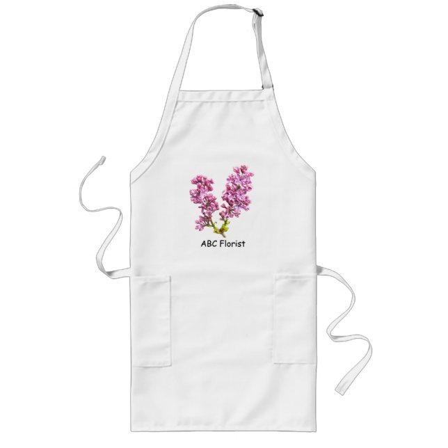 Apron - Lilac blossoms (Front)