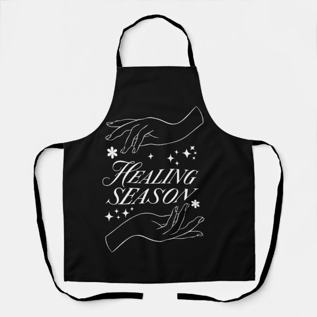Apron | Mental Health & Wellness Line Art (Front)