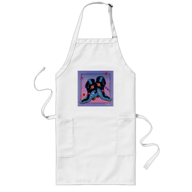 Apron - Midnight Cowboy Boots (Front)