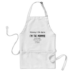 APRON - Mommy & Me Apron - for Women - FUNNY GIFT