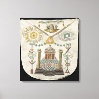Apron of a Master of Saint-Julien Lodge in