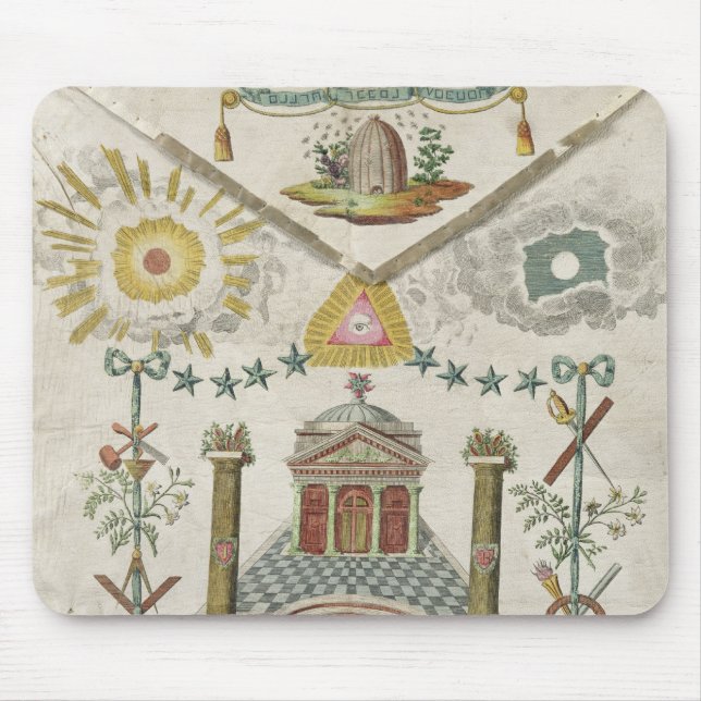 Apron of a Master of Saint-Julien Lodge in Mouse Pad (Front)