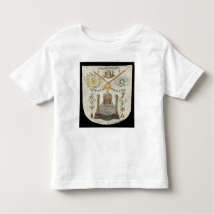 Apron of a Master of Saint-Julien Lodge in Toddler T-Shirt