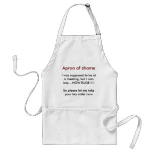 Apron of shame