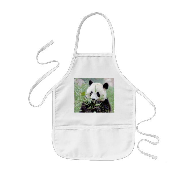 Apron Photo giant panda , animals 0084. (Front)