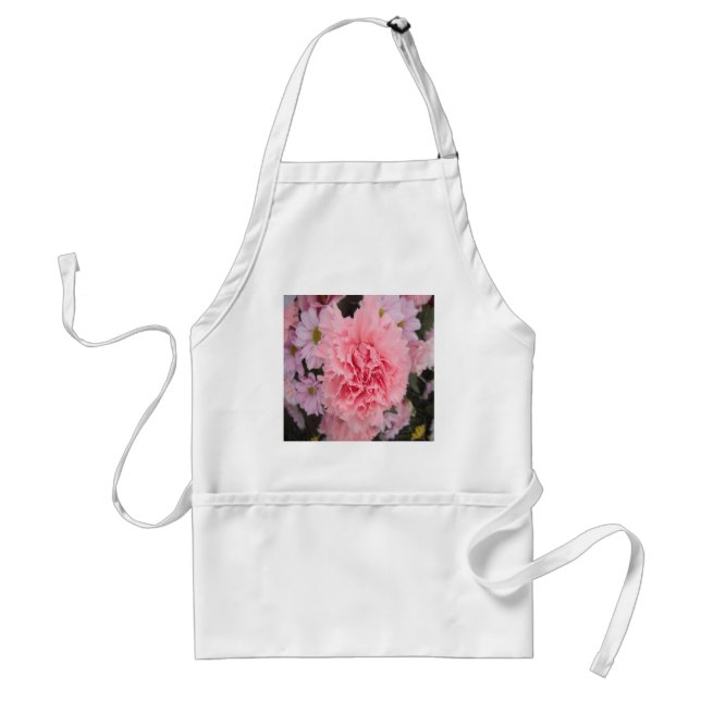 Apron Pink Carnation Beauty (Front)