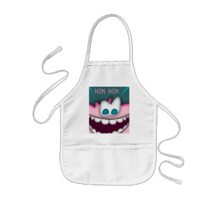 Apron Pink Pal NOM Customisable Cooking BBQ