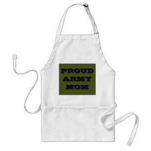 Apron Proud Army Mum