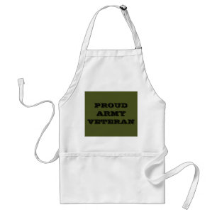 Apron Proud Army Veteran