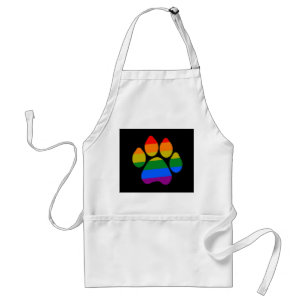 Apron Rainbow Paws