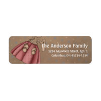 Apron Strings Apron d1 Cooking Address Labels