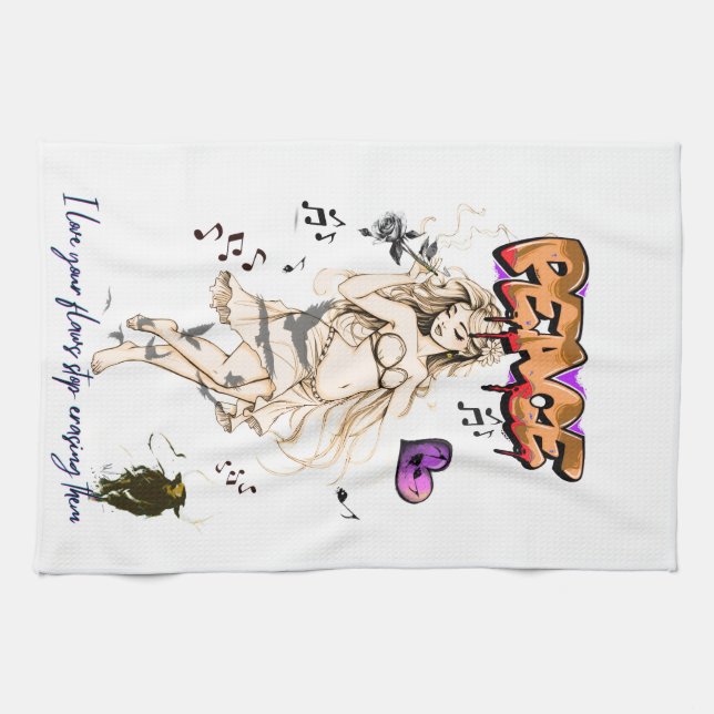 Apron Tea Towel (Horizontal)