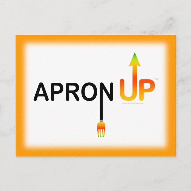 APRON UP! POSTCARDS (Front)