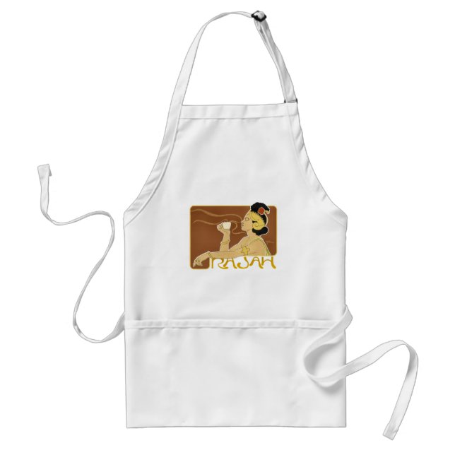 Apron: Vintage Rajah Coffee Standard Apron (Front)