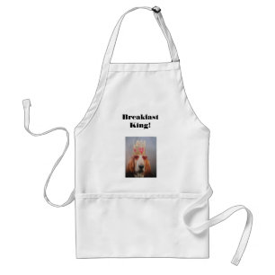 Apron With Basset Hound King