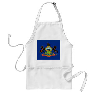 Apron with Flag of Pennsylvania, U.S.A.