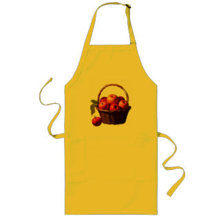 apron with fruit