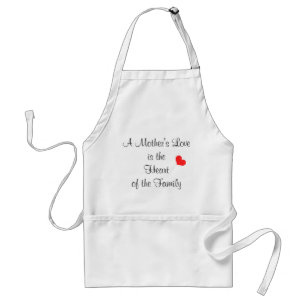 Apron with Quote "A Mother's Love"