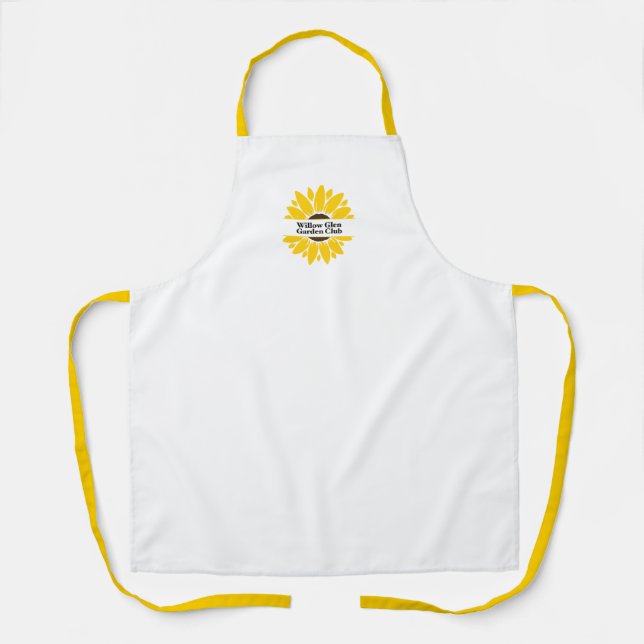 Apron with yellow straps (Front)