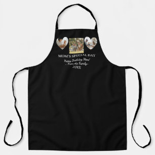 Aprons Birthday Photo Collage, Modern Mother Gift 