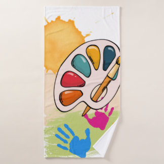 Aprons for painters or cooks bath towel