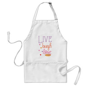 Aprons Live Laugh Love a Latke
