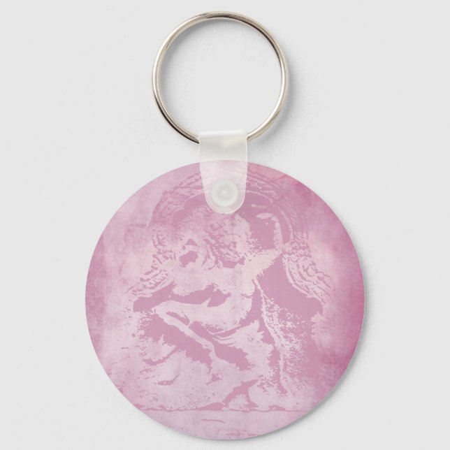 Apsara Pink Key Ring (Front)