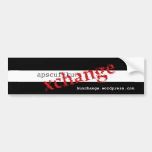 APSCUF-KU XChange Bumper Sticker