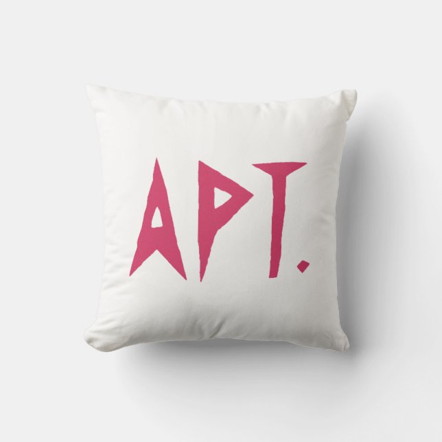APT. Logo Art Game Start Cushion (Front)