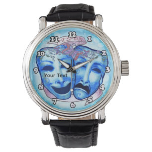 Aqua Actor Masks Watch