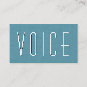 Aqua ACTOR Simple Style V50 Business Card