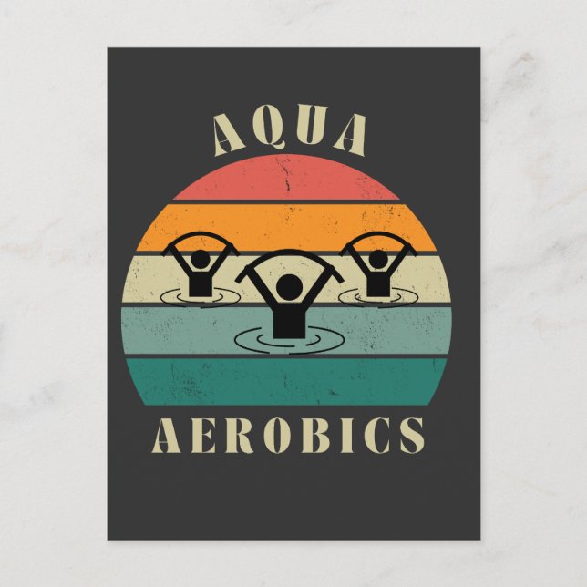 aqua aerobics postcard (Front)
