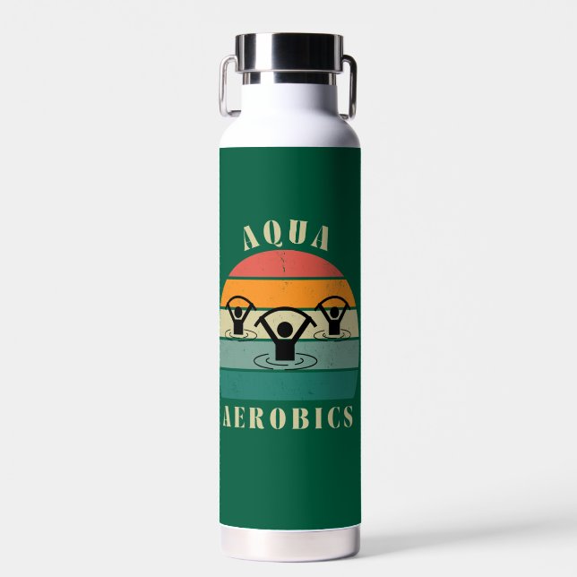 aqua aerobics water bottle (Front)