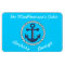 Aqua Anchors Aweigh Aqua Stateroom Door Marker