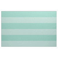 Aqua and Mint Wide Stripes Large Scale