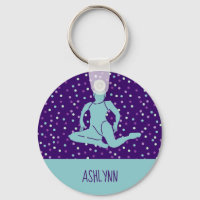 Aqua and Purple Synchronised Swimming Personalised