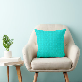 Aqua Blue – Coastal Calm Decorative  Cushion